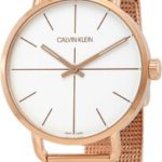 calvin klein k7b21626 silverfärgad/roséguldstonat stål ø42 mm