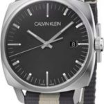 calvin klein k9n111p1 svart/textil ø39 mm