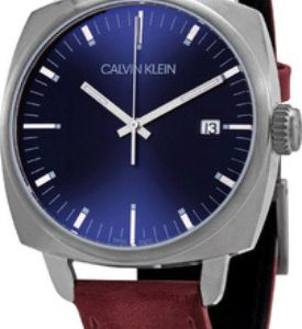 Calvin Klein K9N111ZN Blå/Läder Ø39 mm