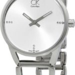 calvin klein stately damklocka k3g2312w silverfärgad/stål ø34 mm