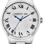 cerruti 1881 herrklocka ciwgh2114102 silverfärgad/stål ø40 mm