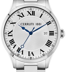 Cerruti 1881 Herrklocka CIWGH2114102 Silverfärgad/Stål Ø40 mm