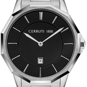 Cerruti Herrklocka CRA29701 Svart/Stål Ø45 mm