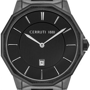 Cerruti Herrklocka CRA29703 Svart/Stål Ø45 mm