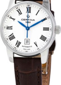 Certina Damklocka C001.007.16.013.00 Ds Podium Vit/Läder Ø29 mm