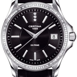 Certina Damklocka C004.210.66.056.00 DS Prime Svart/Läder Ø32 mm