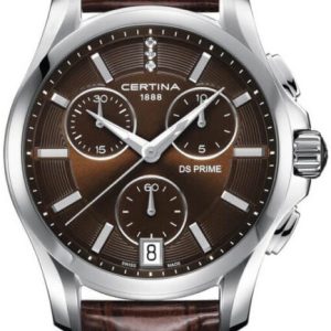 Certina Damklocka C004.217.16.296.00 DS Prime Brun/Läder Ø39 mm