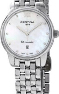 Certina Damklocka C033.051.11.118.00 Ds 8 Vit/Stål Ø27.5 mm