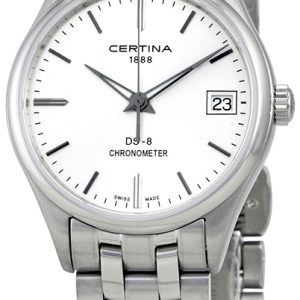 Certina Damklocka C033.251.11.031.00 Ds 8 Silverfärgad/Stål Ø30 mm