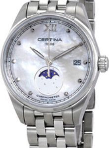 Certina Damklocka C033.257.11.118.00 Ds 8 Vit/Stål Ø32.5 mm