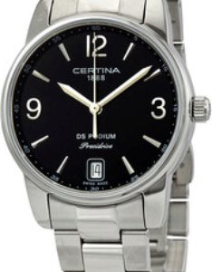 Certina Damklocka C034.210.11.057.00 Ds Podium Svart/Stål Ø33 mm