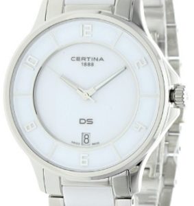 Certina Damklocka C039.251.11.017.00 DS 6 Vit/Keramik Ø35 mm