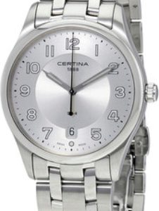 Certina Herrklocka C022.410.11.030.00 DS 4 Silverfärgad/Stål Ø37 mm