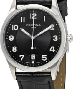 Certina Herrklocka C022.410.16.050.00 DS 4 Svart/Läder Ø37 mm