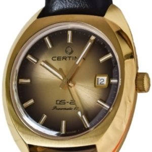 Certina Herrklocka C024.407.37.361.00 DS 2 Champagnefärgad/Läder