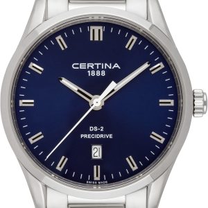 Certina Herrklocka C024.410.11.041.20 DS 2 Blå/Stål Ø40 mm