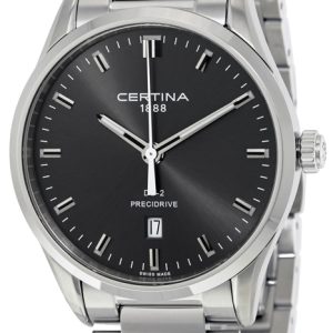 Certina Herrklocka C024.410.11.081.20 DS 2 Grå/Stål Ø40 mm