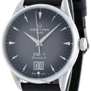 Certina Herrklocka C029.426.16.051.00 DS 1 Svart/Läder Ø41 mm