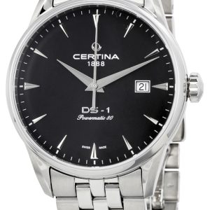 Certina Herrklocka C029.807.11.051.00 DS 1 Svart/Stål Ø40 mm