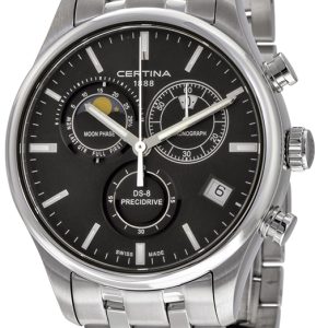 Certina Herrklocka C033.450.11.051.00 DS 8 Svart/Stål Ø42 mm