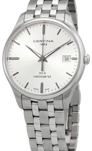 Certina Herrklocka C033.451.11.031.00 Ds 8 Silverfärgad/Stål Ø40 mm