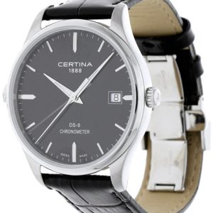 Certina Herrklocka C033.451.16.051.00 Ds 8 Svart/Läder Ø40 mm