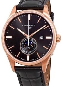 Certina Herrklocka C033.457.36.051.00 Ds 8 Svart/Läder Ø41 mm