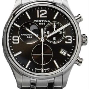 Certina Herrklocka C033.460.11.057.00 DS 8 Svart/Stål Ø42 mm