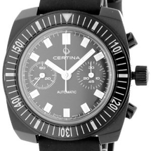 Certina Herrklocka C040.462.36.041.00 DS Chronogrpah Svart/Läder