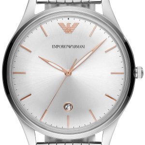 Emporio Armani 99999 Herrklocka AR11285 Vit/Stål Ø41 mm