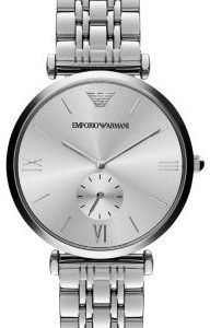 Emporio Armani Classic Herrklocka AR1819 Silverfärgad/Stål Ø40 mm