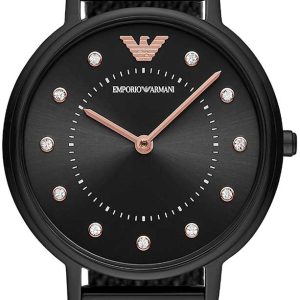 Emporio Armani Damklocka AR11252 Kappa Svart/Stål Ø32 mm