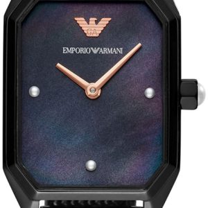 Emporio Armani Damklocka AR11271 Gioia Svart/Stål