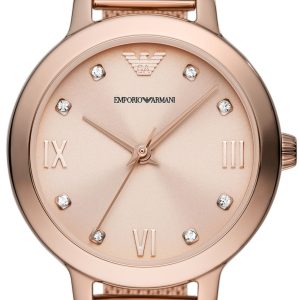 Emporio Armani Damklocka AR11512 Cleo Roséguldstonad/Roséguldstonat