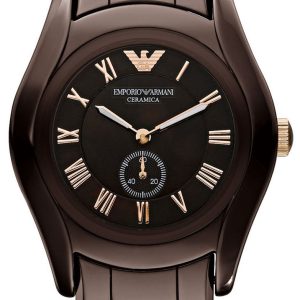 Emporio Armani Damklocka AR1448 Brun/Keramik Ø35 mm