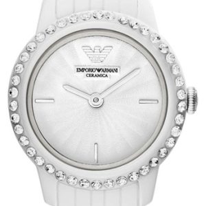 Emporio Armani Damklocka AR1479 Vit/Keramik Ø26 mm