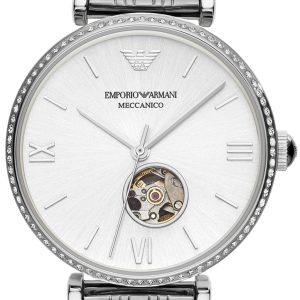 Emporio Armani Damklocka AR60022 Gianni T-Bar Silverfärgad/Stål