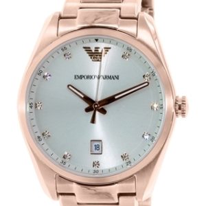 Emporio Armani Damklocka AR6065 Classic Silverfärgad/Roséguldstonat