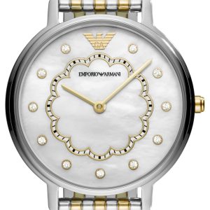 Emporio Armani Damklocka AR80049 Kappa Flerfärgad/Guldtonat stål