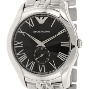 Emporio Armani Dress Herrklocka AR1706 Svart/Stål Ø43 mm