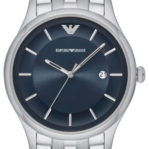 Emporio Armani Herrklocka AR11019 Dress Blå/Stål Ø43 mm