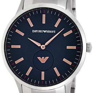 Emporio Armani Herrklocka AR11137 Renato Blå/Stål Ø53 mm