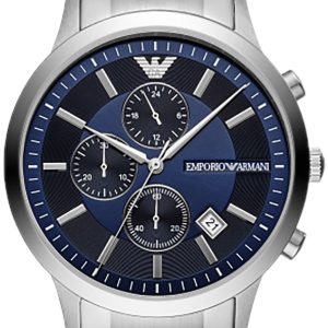 Emporio Armani Herrklocka AR11164 Renato Blå/Stål Ø43 mm