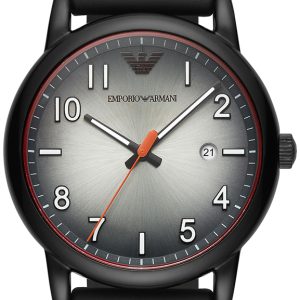 Emporio Armani Herrklocka AR11176 Luigi Grå/Gummi Ø43 mm