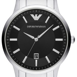 Emporio Armani Herrklocka AR11181 Renato Svart/Stål Ø43 mm