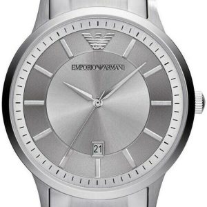 Emporio Armani Herrklocka AR11189 Renato Silverfärgad/Stål Ø46 mm