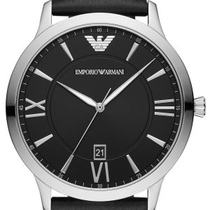 Emporio Armani Herrklocka AR11210 Giovanni Svart/Läder Ø44 mm