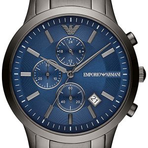 Emporio Armani Herrklocka AR11215 Renato Blå/Stål Ø43 mm