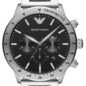 Emporio Armani Herrklocka AR11241 Mario Svart/Stål Ø43 mm