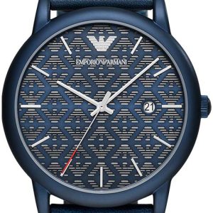 Emporio Armani Herrklocka AR11304 Blå/Läder Ø43 mm